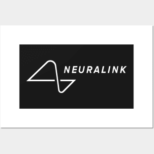 Neuralink Mask Elon Musk Company Brain Implant Posters and Art